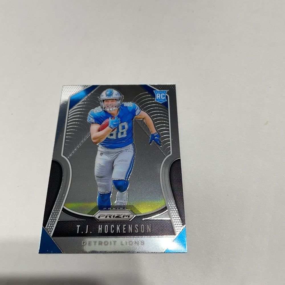 2019 Panini Prizm TJ Hockenson Prizm RC #364 Lions Rookie Card